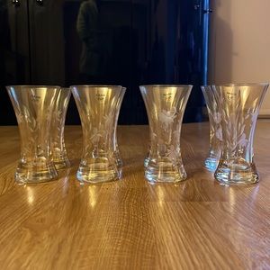 Hand cut glasses